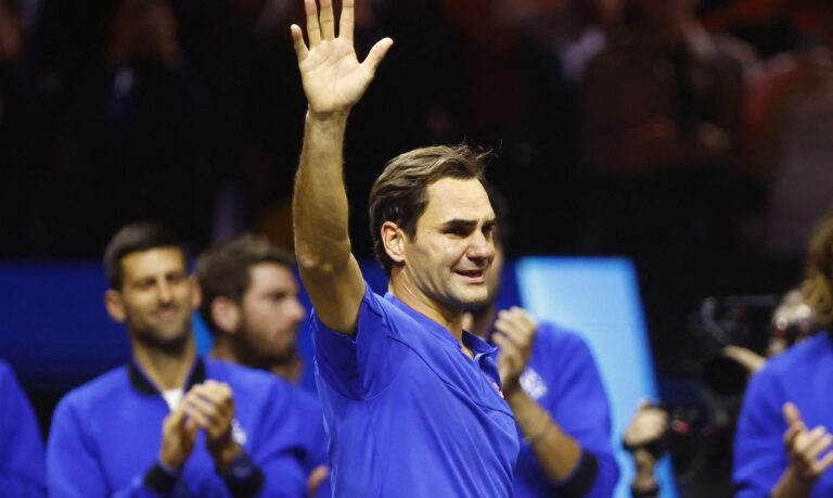 Roger Federer encerra sua vitoriosa carreira no tênis