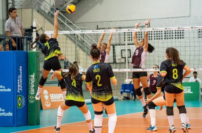 Etapa do voleibol abre os Jogos Escolares da Juventude de Mato Grosso do Sul