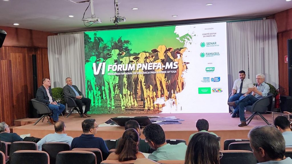 Sindicato Rural de Maracaju participa do VI Fórum Estadual de discussão sobre a Febre Aftosa
