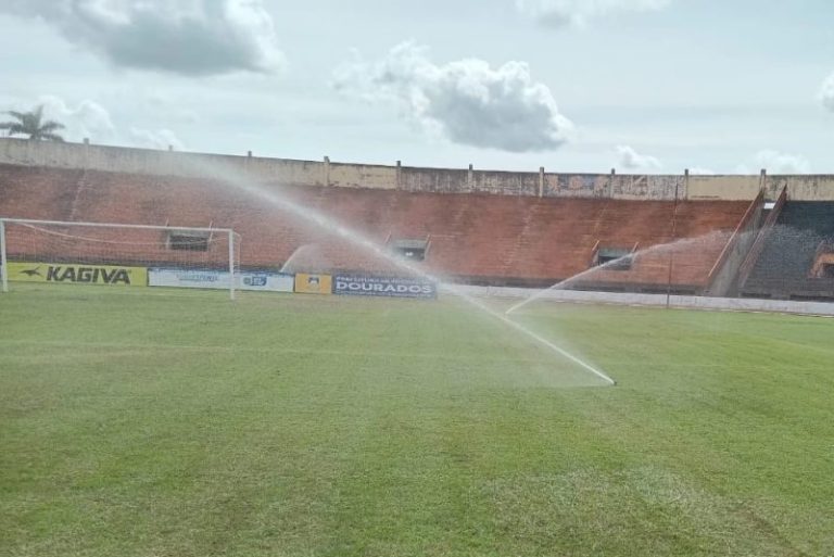 Estádio Douradão está pronto para jogo de ida entre DAC e Operário